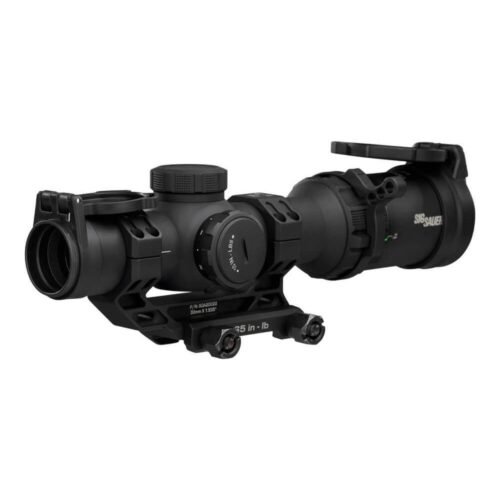 https3A2F2Fmedia.chattanoogashooting.com2Fimages2Fproduct2FXISOTMC810002FXISOTMC81000-1 Sig Sauer Tango-MSR Compact Rifle Scope 1-8x24mm 30mm SFP BDC8 Illum Black with Mount