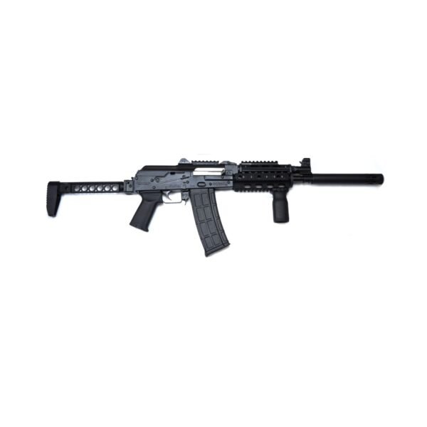 2000x2000-zp85556fsr-right ZPAP85 AK Rifle 5.56x45 |Quad rail | Top rail | MI LWS Stock | Magpul Pistol Grip | Magpul Vertical Grip | Muzzle Extension | rear rail adaptor |30rd Magazine | Black