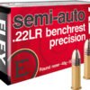 A01180_2 ELEY PRECISION 22LR 40GR SEMI - AUTO BENCHREST 50RD 100BX/CS