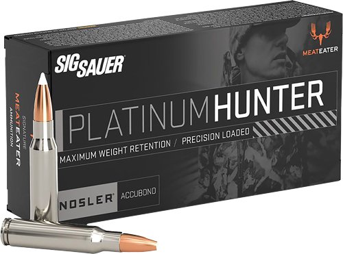 AE7RMPH16020 SIG AMMO 7MM RM 160GR PLANTINU - HUNTER ACCUBOND 20RD 10BX/CS