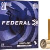 AH2026 FEDERAL GAME LOAD 20GA 2.75" - 1OZ #6 250RD CASE LOT