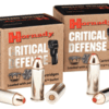 AHDY90900_1 HORNADY CRITICAL DEFENSE 45 - ACP 185GR FTX 20RD 10BX/CS