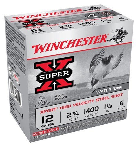 AWEX12H6_2_1 WINCHESTER XPERT 12GA 2.75" - 1-1/8OZ #6 1400FPS 25RD 10BX/C