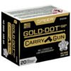 CCI24259_1 SPR GLD DOT CARRY GUN 40S&W 165GR HP