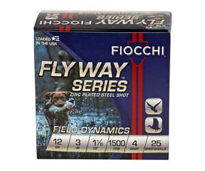FIOCCHI 12GA #4 FLYWAY STEEL 25/250