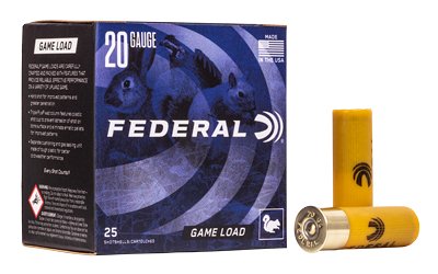 FEH2006_1 FED GAME LOAD 20GA 2 3/4" #6 25/250