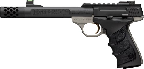 G051600490_LEFT BROWNING BUCK MARK PLUS URX - 22LR 5.9" GRAY/BLACK THREADED