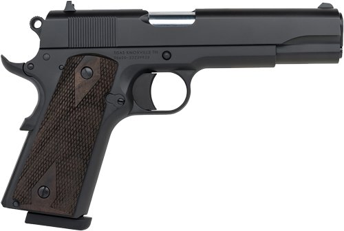 G10100516_1 TISAS 1911 STAKEOUT 45ACP - 5" BBL WALNUT GRIP 2-8RD BLACK