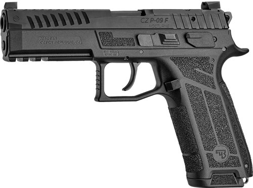 CZ P-09 F NOCTURNE OR 9MM FS - 19-SHOT POLYMER FRAME BLACK