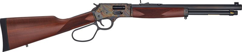 HENRY BIG BOY CASE HARDENED - SIDE GATE 38/357 16.5" OCT LL