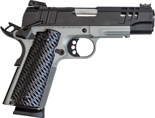 GL191145CSSSRK.jpg GLFA 1911 PISTOL 45ACP 4.25" - BLACK SLIDE BULL SHARK FRAME