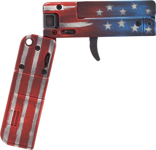 TRAILBLAZER LIFECARD 22WMR - SINGLE SHOT AMERICAN FLAG