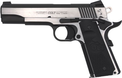 GO1072CE.jpg COLT COMBAT ELITE GOVERNMENT - 9MM 5" 8RD TWO TONE