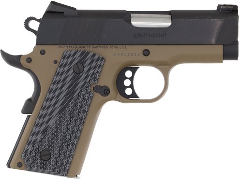 GO7800XEFDE.jpg COLT DEFENDER 45ACP 3" 7RD FDE - CERAKOTE BLUED G10 GRIPS