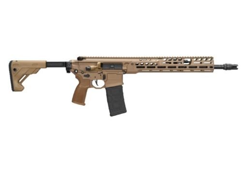 GRMCX556N16BLTB SIG MCX SPEAR LT 5.56 NATO 16" - FOLD MINIMALIST 30RD COYOTE