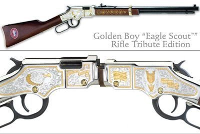 HNH004ES_1 HENRY REPEATING ARMS GOLDEN BOY EAGLE SCOUT ED 22LR