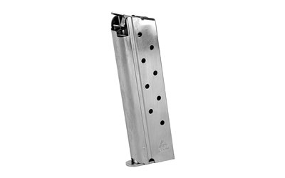 MCGCGOV10N_1 MEC-GAR MAG COLT 10MM 8RD NKL