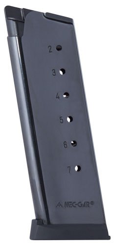 MGCO4507BPF MEC-GAR MAGAZINE 1911 OFFICERS - 45ACP 7RD BLUED