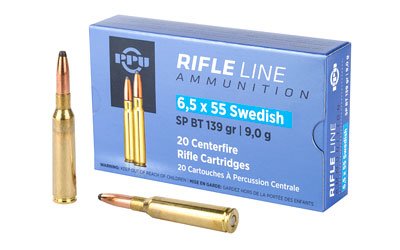 PPUPP6SWS_1 PPU 6.5X55 SWEDISH SP 139GR 20/200