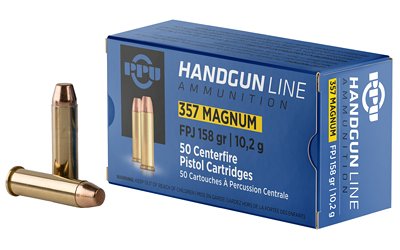 PPUPPD357_1 PPU .357 MAGNUM 158GR JHP 50/500