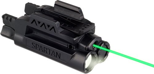 SPSCG_1.jpg LASERMAX LASER/LIGHT RAIL - MOUNT SPARTAN GREEN/WHITE LED