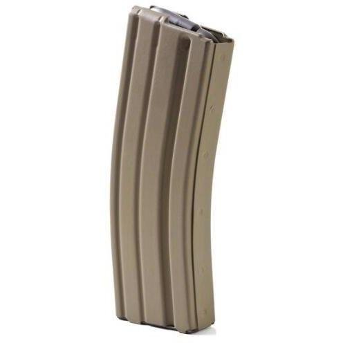 https3A2F2Fmedia.chattanoogashooting.com2Fimages2Fproduct2FAB30223SSDEB2FAB30223SSDEB_1.jpg ASC AR Family Rifle Magazine Black Follower Dark Earth Stainless Steel .223 Remington 30/rd