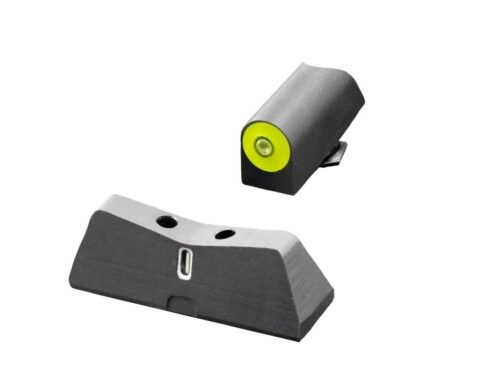 https3A2F2Fmedia.chattanoogashooting.com2Fimages2Fproduct2FAQNE0031A5Y2FAQNE0031A5Y.jpg XS Sight DXT2 Big Dot Sight for Colt 1911 & others all barrel lengths LPA Cut - Yellow
