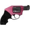 https3A2F2Fmedia.chattanoogashooting.com2Fimages2Fproduct2FAR538122FAR538121.jpg Charter Arms Off Duty Coyote Handgun .380 ACP 5rd Capacity Pink Frame with 2" Stainless Ported Barrel