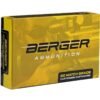Berger Hybrid Target Rifle Ammunition 300 Norma Mag 245gr JHP 2803 fps 20/ct