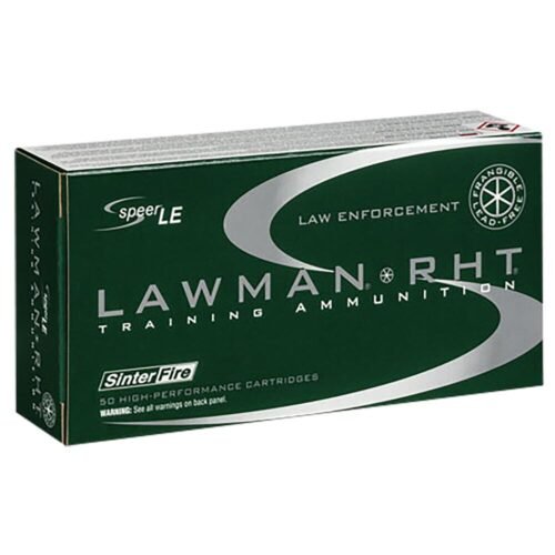 https3A2F2Fmedia.chattanoogashooting.com2Fimages2Fproduct2FCC533952FCC53395-1.jpg Speer Lawman Handgun Ammunition .45 Auto 155gr RHT Frangible 1130 fps 50/ct