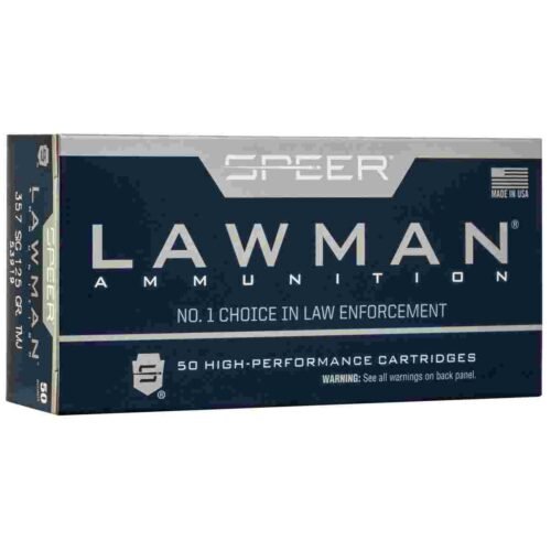 https3A2F2Fmedia.chattanoogashooting.com2Fimages2Fproduct2FCC539192FCC53919_1.jpg Speer Lawman Handgun Ammunition .357 SIG 125 gr TMJ 1350 fps 50/ct