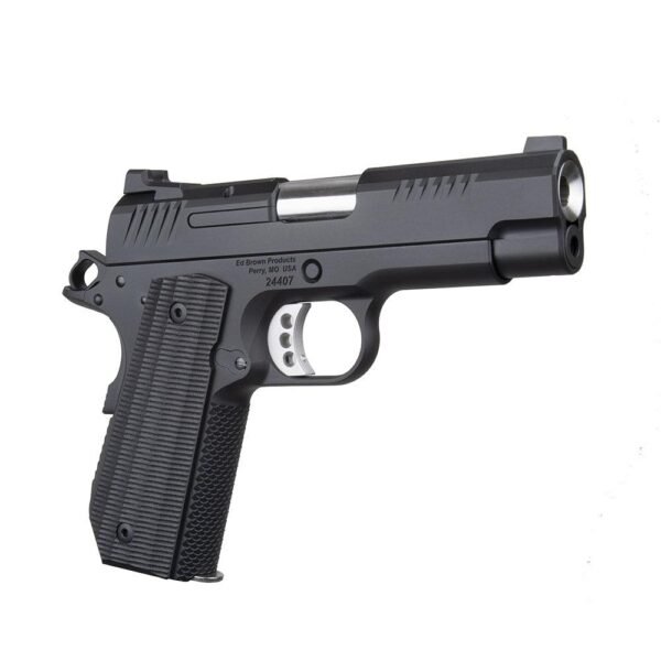 https3A2F2Fmedia.chattanoogashooting.com2Fimages2Fproduct2FEBEVOKC9LW2FEBEVOKC9LW-1.jpg Ed Brown KC9 Lightweight Handgun 9mm Luger 9rd Magazine 4" Barrel Black with Thumb Safety