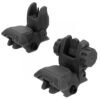 https3A2F2Fmedia.chattanoogashooting.com2Fimages2Fproduct2FEFIS008B2FEFIS008B1.jpg TacFire AR-15 45 Same Plane/Low Profile Pop Up Sights - Black Polymer