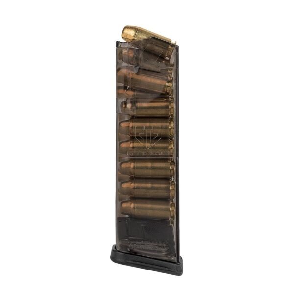 Elite Tactical Systems Carbon Smoke Handgun Magazine for Glock 22 .40 S&W 16/rd
