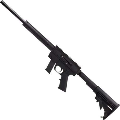 https3A2F2Fmedia.chattanoogashooting.com2Fimages2Fproduct2FENJRC9CPG3TBBL2FENJRC9CPG3TBBL-1.jpg Just Right Carbine Takedown Rifle 9mm Luger 17/rd Magazine 17" Barrel Black with Slingpack