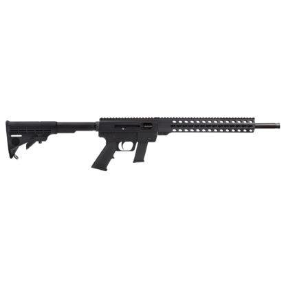 Just Right Carbine Takedown Gen3 Rifle 9mm Luger 17rd Glock Magazine 17" Threaded Barrel Adjustable Stock