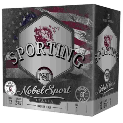 https3A2F2Fmedia.chattanoogashooting.com2Fimages2Fproduct2FEPANS1215SP752FEPANS1215SP75-1_1.jpg Nobel Sport Due Sporting Shotshells 12 ga 2-3/4 1 oz 1315 fps #7.5 25/ct