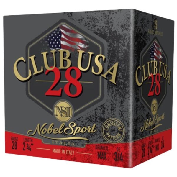 https3A2F2Fmedia.chattanoogashooting.com2Fimages2Fproduct2FEPANS28752FEPANS2875-1.jpg Nobel NSI 28T1 Shotshell 28 ga 2-3/4" 3/4 oz 1300 fps #7.5 25/ct