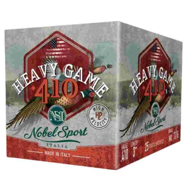 https3A2F2Fmedia.chattanoogashooting.com2Fimages2Fproduct2FEPANS413752FEPANS4134-1_2.jpg Nobel Sport 410 M Shotshell .410 ga 3" 11/16 oz 1145 fps #7.5 25/ct