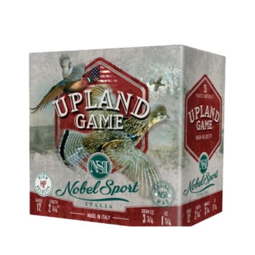 https3A2F2Fmedia.chattanoogashooting.com2Fimages2Fproduct2FEPANSFH12752FEPANSFH126-1_1.jpg Nobel Sport Upland Game Shotshells 12 ga 2-3/4" 1-1/4 oz 1330 fps #7.5 25/ct