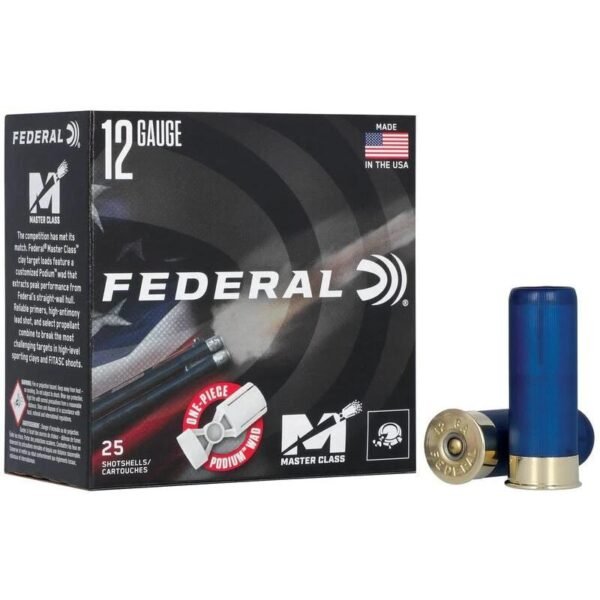 https3A2F2Fmedia.chattanoogashooting.com2Fimages2Fproduct2FFAMC12HC182FFAMC12H1753.jpg Federal Master Class Shotshells 12ga 2-3/4" 1oz 1300 fps #8 25/ct