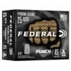 https3A2F2Fmedia.chattanoogashooting.com2Fimages2Fproduct2FFAPD25P12FFAPD25P1.jpg Federal Personal Defense Punch Handgun Ammunition .25 Auto 45gr Solid 825 fps 20/ct