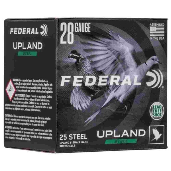 https3A2F2Fmedia.chattanoogashooting.com2Fimages2Fproduct2FFAUSH28752FFAUSH2875-1.jpg FEDERAL FIELD & RANGE STEEL 28GA 2 3/4" 5/8OZ 7.5 UPLAND STEEL AMMO 25RD