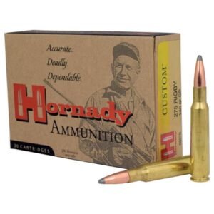 Hornady Custom Lite Rifle Ammunition .275 Rigby 140 gr InterLock SP 20/Box