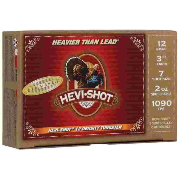 https3A2F2Fmedia.chattanoogashooting.com2Fimages2Fproduct2FHVHS430272FHVHS430271.jpg HEVI-Shot HEVI-13 Turkey Shotshells 12ga 3" 2oz 1090 fps #7 5/ct