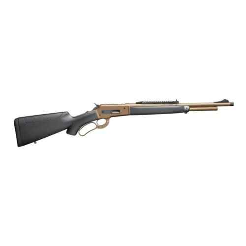 https3A2F2Fmedia.chattanoogashooting.com2Fimages2Fproduct2FIF010J7414572FIF010J741457.jpg IFG Model 86/71 Lever Action Boarbuster Bronze Cerakote MK II Rifle .45-70 Govt 5rd Capacity 19" Barrel Silicon Grip
