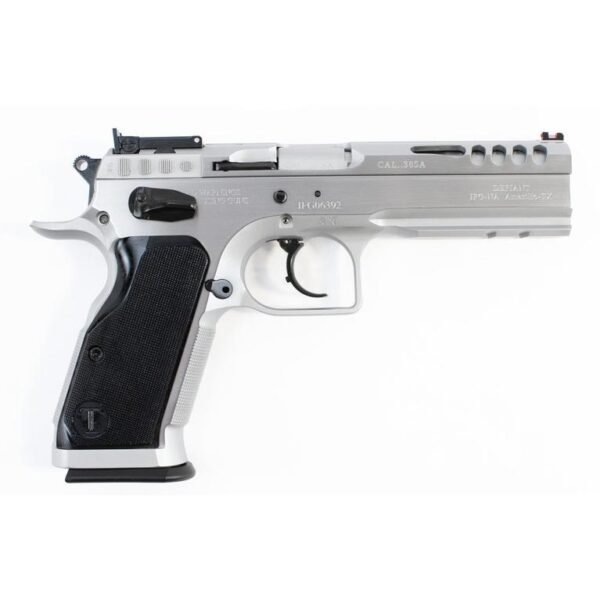 https3A2F2Fmedia.chattanoogashooting.com2Fimages2Fproduct2FIFTFSTOCKM92FIFTFSTOCKM91 IFG Tanfoglio Defiant Stock Master 9mm Luger 17rd(2) 4.75" Barrel Hard Chrome