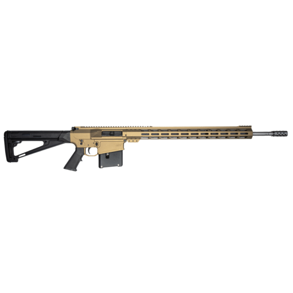 https3A2F2Fmedia.chattanoogashooting.com2Fimages2Fproduct2FIQGL10LA65PRCSSBRZ2FGL10LA65PRCSS2520BRZ.png GLFA AR Long Action Rifle 6.5 PRC 5rd Magazine 24" Barrel MLOK Handguard Bronze Cerakote