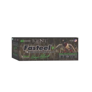 Kent Fasteel+ Precision Plated Steel Bayou Blend Shotshells 12ga 3" 1-1/4oz 1450 fps #3 & #5 100/ct