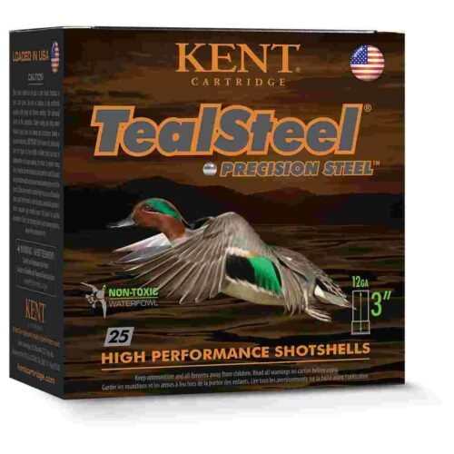 https3A2F2Fmedia.chattanoogashooting.com2Fimages2Fproduct2FKIKTS123662FKIKTS123651.jpg Kent Teal Steel Shotshells 12ga 2-3/4" 1-1/4oz 1300 fps #6 25/ct